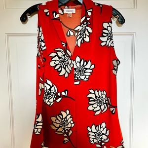 Calvin Klein Jersey Sleeveless Top.